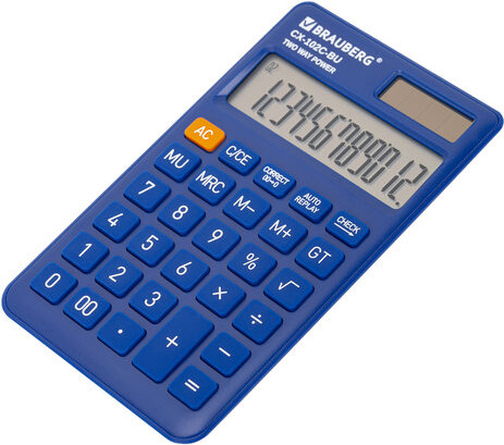 Изображение товара Калькулятор Brauberg 272648 (синий)