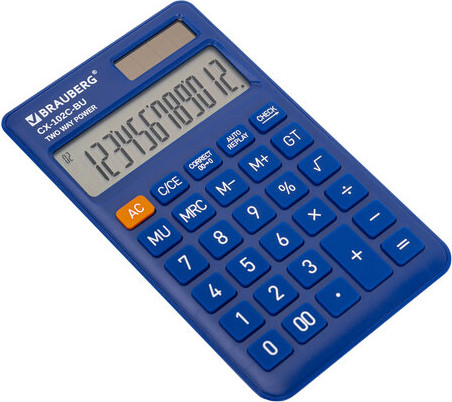 Изображение товара Калькулятор Brauberg 272648 (синий)