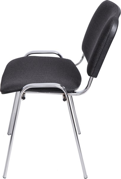 Изображение товара Стул офисный Helmi Изо HL-F01 / 330632 (хром/ткань черная)