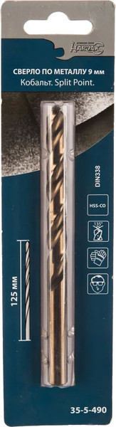 Изображение товара Сверло Remocolor 9x125мм / 35-5-490