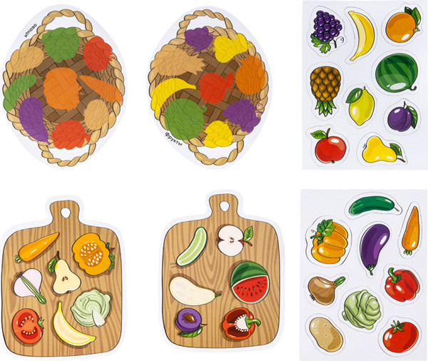 Изображение товара Развивающая игра Десятое королевство Магнитная. Фрукты и овощи / 05592