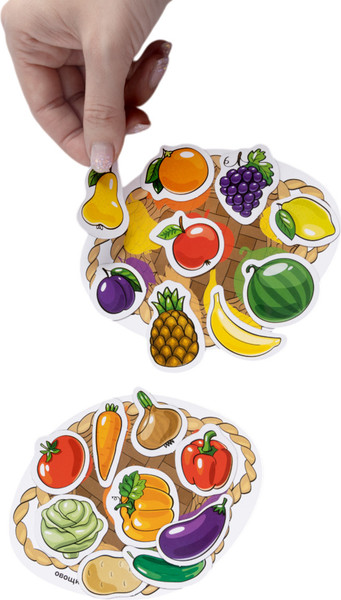 Изображение товара Развивающая игра Десятое королевство Магнитная. Фрукты и овощи / 05592