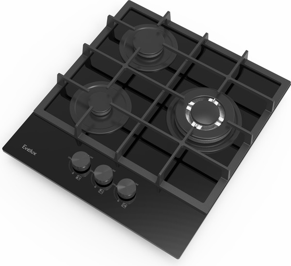 Изображение товара Газовая варочная панель Evelux HEG 425 BG