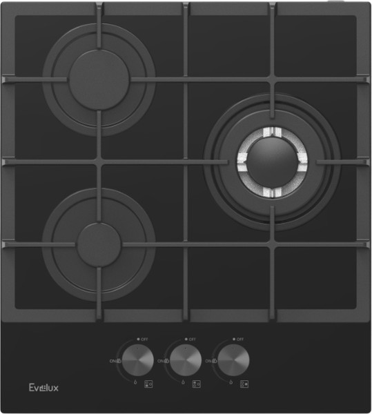 Изображение товара Газовая варочная панель Evelux HEG 425 BG