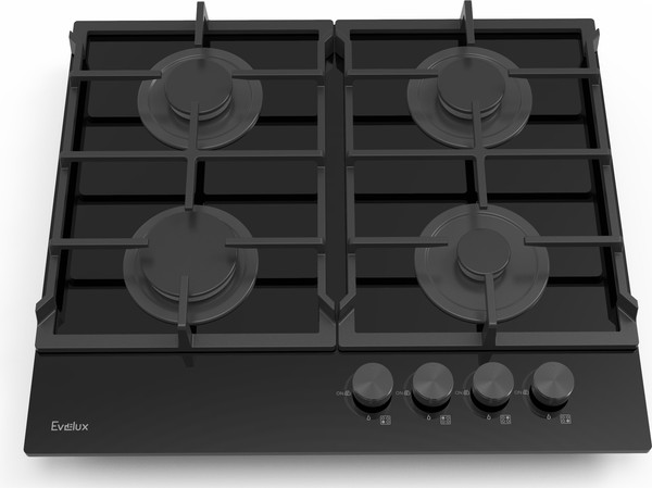 Изображение товара Газовая варочная панель Evelux HEG 615 BG