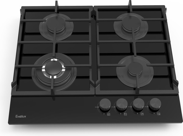Изображение товара Газовая варочная панель Evelux HEG 675 BG