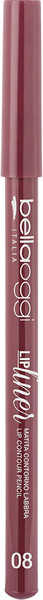 Изображение товара Карандаш для губ Bellaoggi Lip Liner тон 08