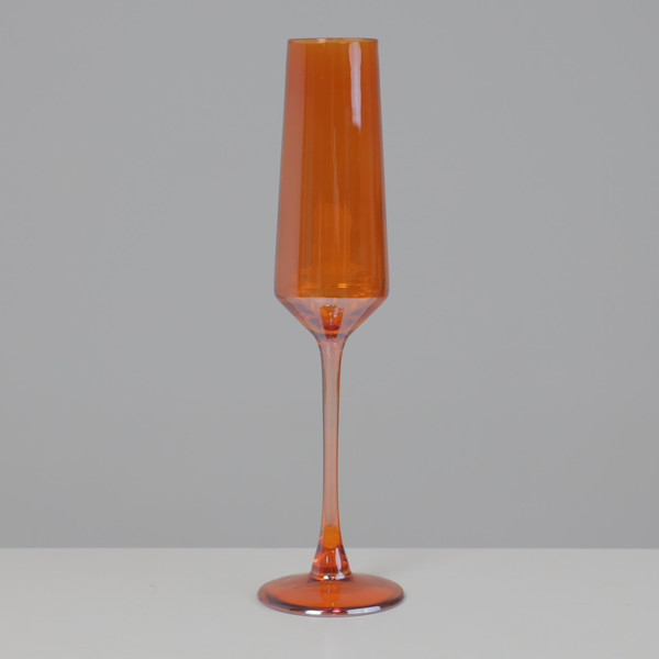 Изображение товара Бокал AksHome Ember Dusk Флют (янтарный)