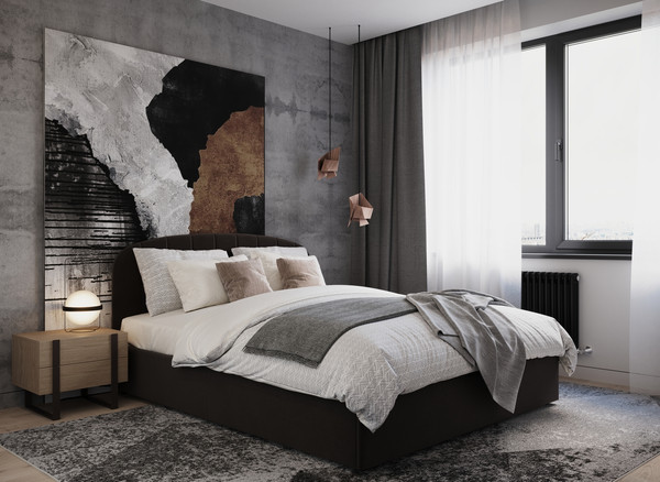 Изображение товара Полуторная кровать Moon Family 1262 / MF012237