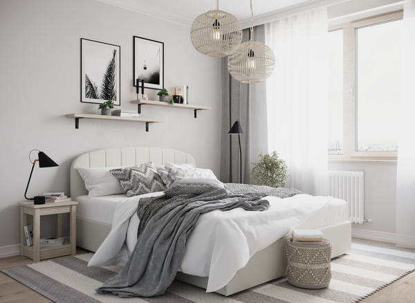 Изображение товара Полуторная кровать Moon Family 1262 / MF012477