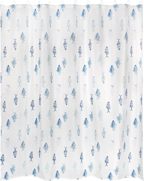 Изображение товара Шторка-занавеска для ванны Рыжий кот Рыбки полные вертикальные SC-PE-50 / 108996