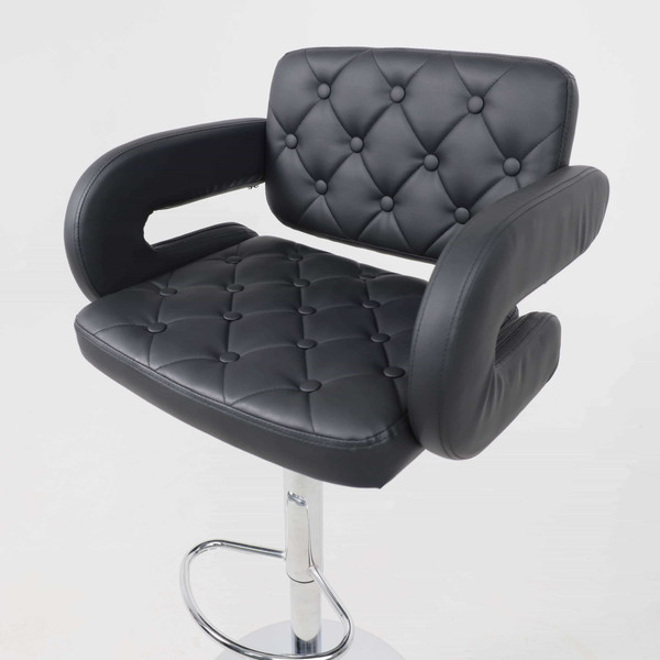 Изображение товара Стул барный AksHome Elton (экокожа черный/хром)