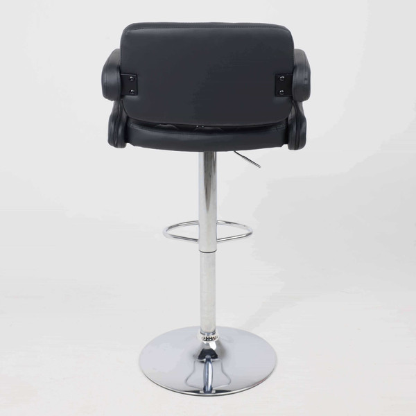 Изображение товара Стул барный AksHome Elton (экокожа черный/хром)