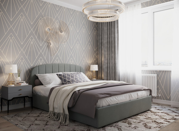 Изображение товара Полуторная кровать Moon Family 1262 / MF012418