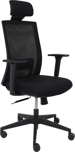 Изображение товара Кресло офисное AksHome Arcus (черная сетка/ткань/черный полиамид)