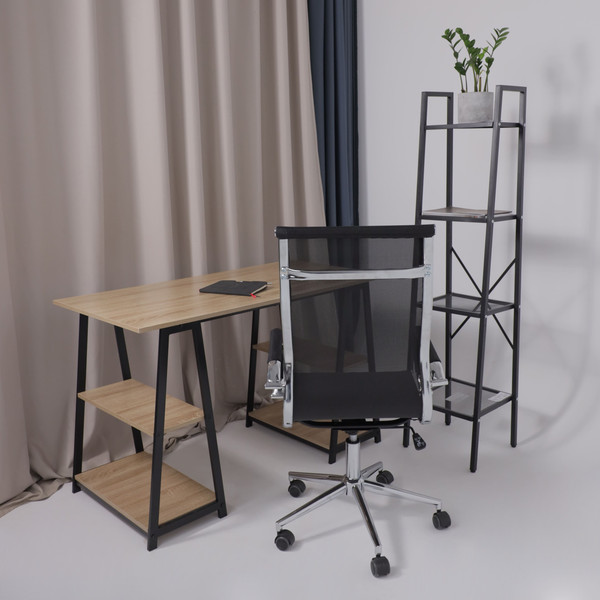 Изображение товара Кресло офисное AksHome Marx (сетка, черный)