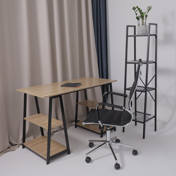 Изображение товара Кресло офисное AksHome Marx (сетка, черный)