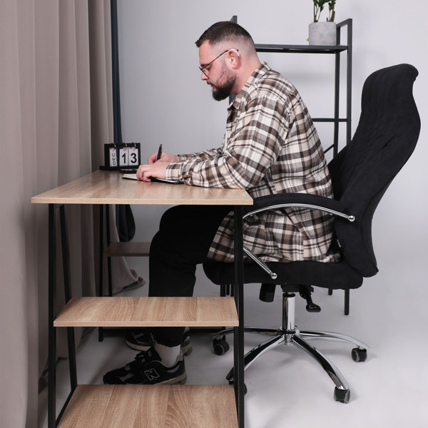 Изображение товара Кресло офисное AksHome Mastif (ткань, графит)