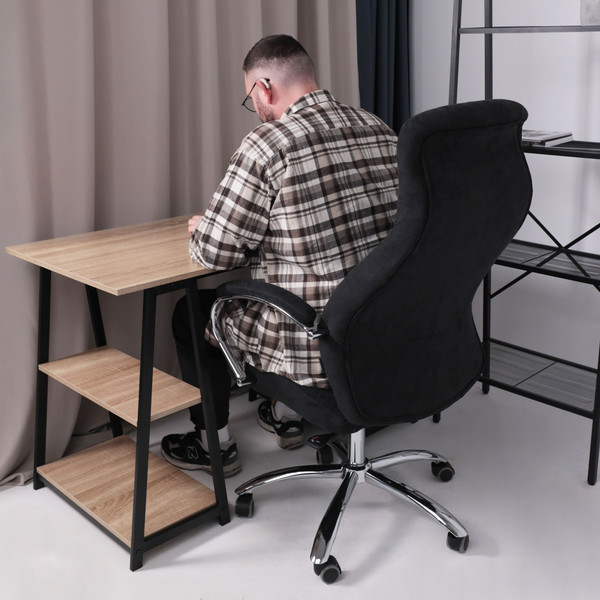 Изображение товара Кресло офисное AksHome Mastif (ткань, графит)