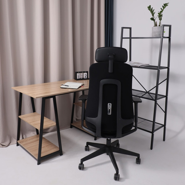 Изображение товара Кресло офисное AksHome Vortex (черная ткань/черный полиамид)