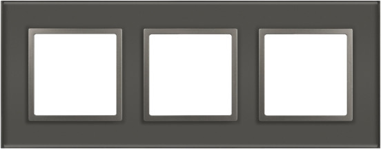 Изображение товара Рамка для выключателей и розеток ЭРА Elegance 14-5103-16 / Б0065837 (титан)