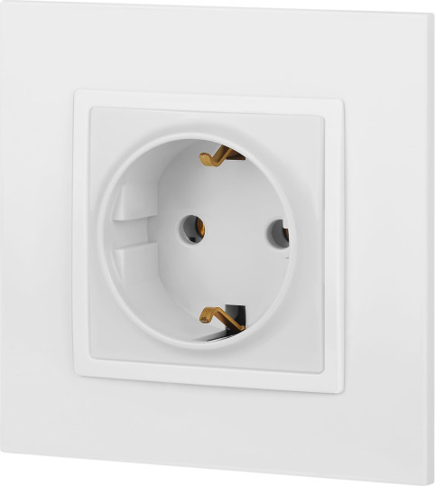 Изображение товара Розетка ЭРА Elegance 14-2101-01М 2P+E Schuko / Б0065800 (белый матовый)