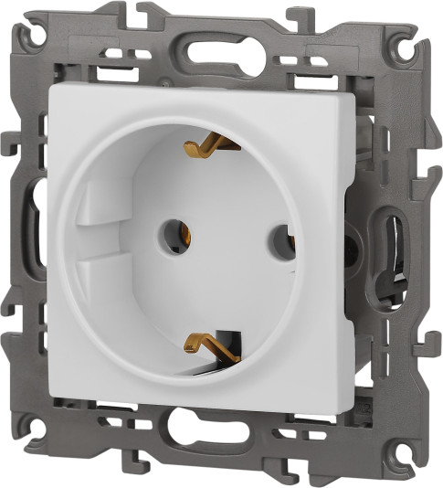 Изображение товара Розетка ЭРА Elegance 14-2101-01М 2P+E Schuko / Б0065800 (белый матовый)