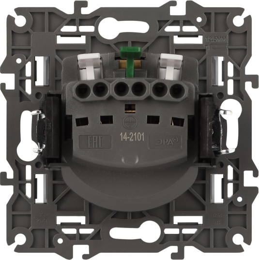Изображение товара Розетка ЭРА Elegance 14-2101-01М 2P+E Schuko / Б0065800 (белый матовый)