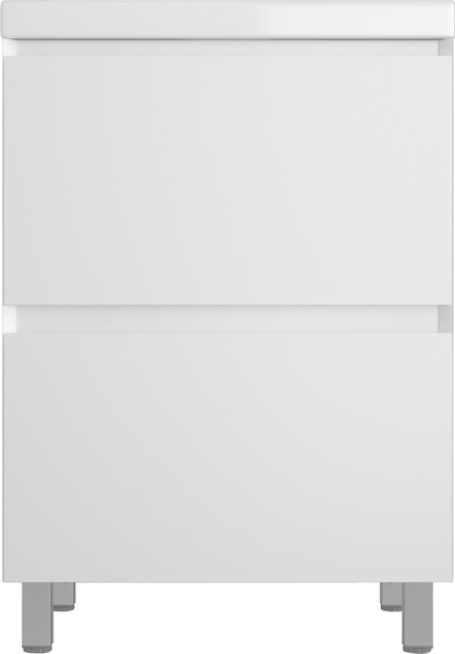 Изображение товара Тумба под умывальник Style Line Манхэттен 50см 2 ящика Plus (напольная)