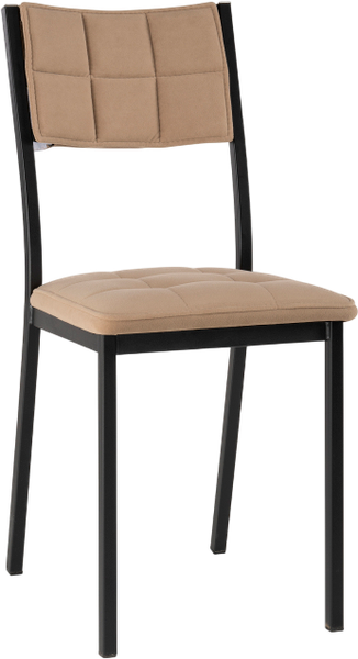 Изображение товара Стул Woodville Бекал (латте/черный матовый)