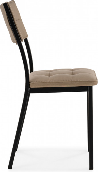 Изображение товара Стул Woodville Бекал (латте/черный матовый)