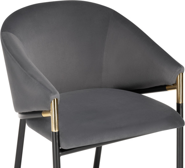 Изображение товара Стул Woodville Molton (серый/черный/золотой)