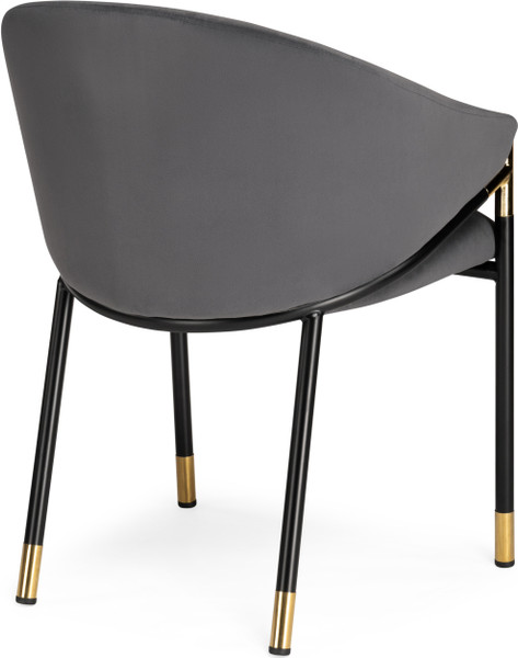 Изображение товара Стул Woodville Molton (серый/черный/золотой)