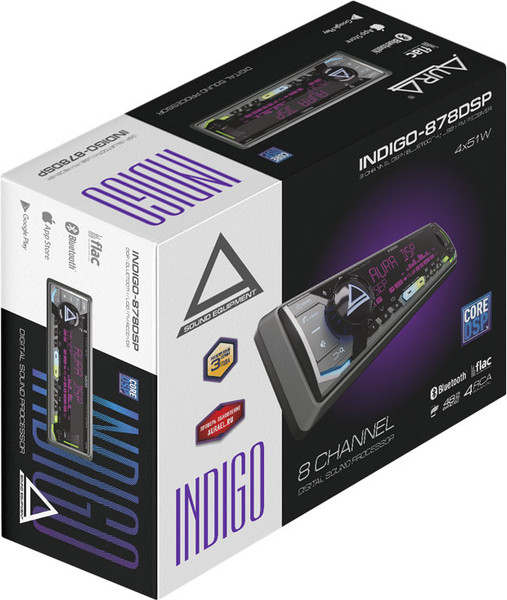 Изображение товара Бездисковая автомагнитола AURA Indigo-878DSP MKII