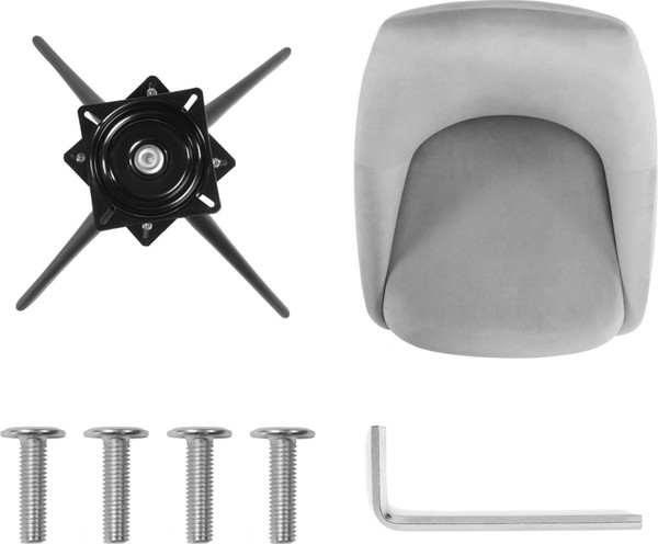 Изображение товара Стул Woodville Окленд поворотный (темно-зеленый/черный)