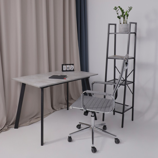 Изображение товара Кресло офисное AksHome Elegance (ткань/серый)