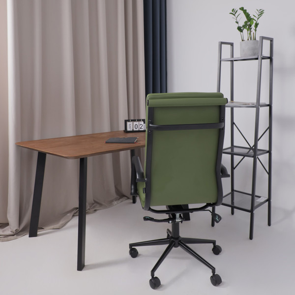 Изображение товара Кресло офисное AksHome Indigo (зеленый/черный)