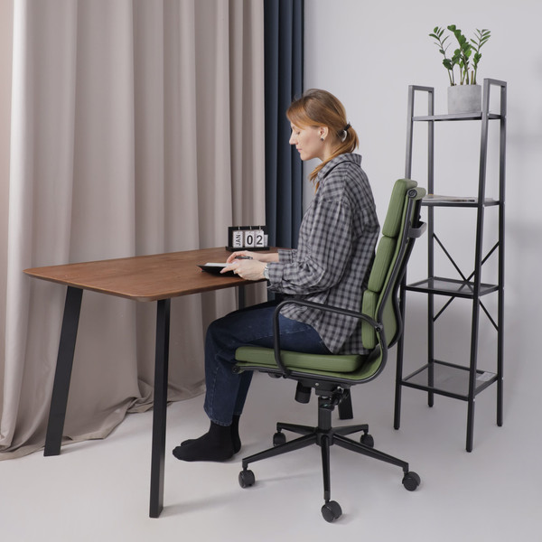 Изображение товара Кресло офисное AksHome Indigo (зеленый/черный)