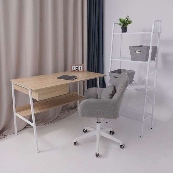 Изображение товара Кресло детское AksHome Musa (букле/серый)