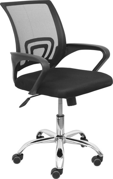 Изображение товара Кресло офисное AksHome Ricci New 696 (ткань/сетка, черный/черный)