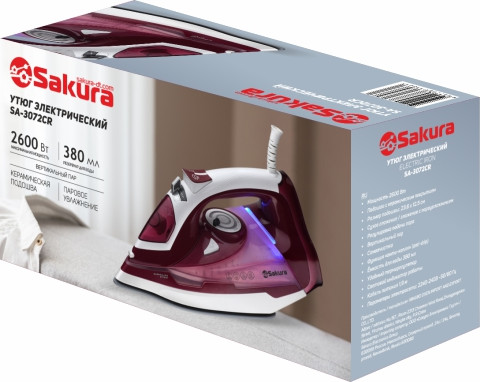 Изображение товара Утюг Sakura SA-3072CR