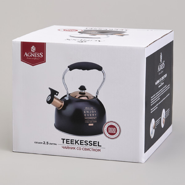 Изображение товара Чайник со свистком Agness 914-161