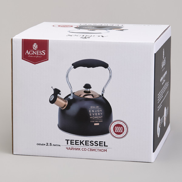 Изображение товара Чайник со свистком Agness 914-162