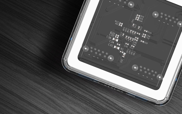 Изображение товара USB-хаб Orico MH4U-U3-10-CR-BP (прозрачный)