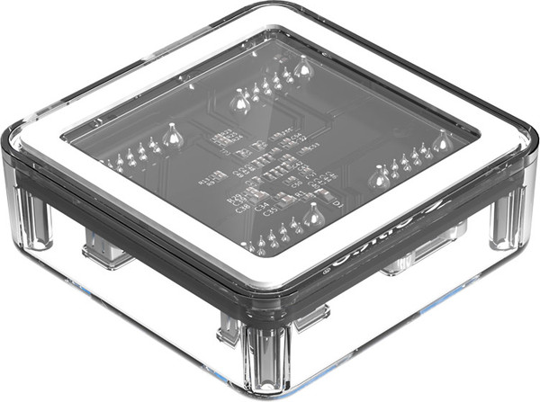 Изображение товара USB-хаб Orico MH4U-U3-10-CR-BP (прозрачный)