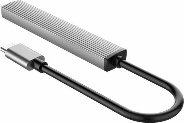 Изображение товара USB-хаб Orico AH-12F-GY-BP (серый)