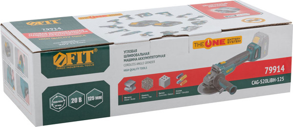 Изображение товара Угловая шлифовальная машина FIT 79914