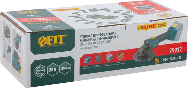 Изображение товара Угловая шлифовальная машина FIT 79912