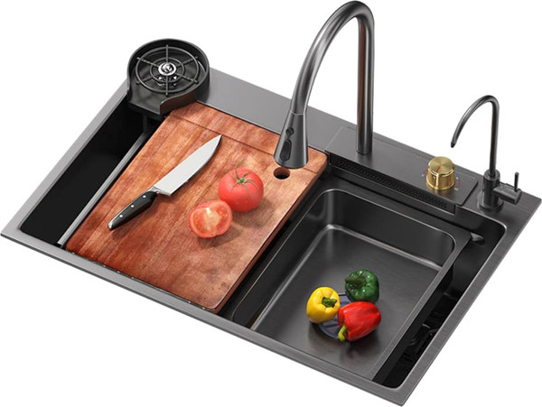 Изображение товара Мойка кухонная со смесителем Diadonna DS7545B