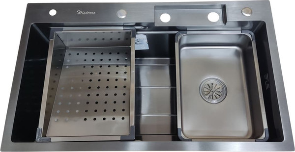 Изображение товара Мойка кухонная со смесителем Diadonna DS7545B
